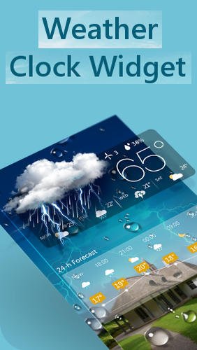 game pic for Weather and clock widget